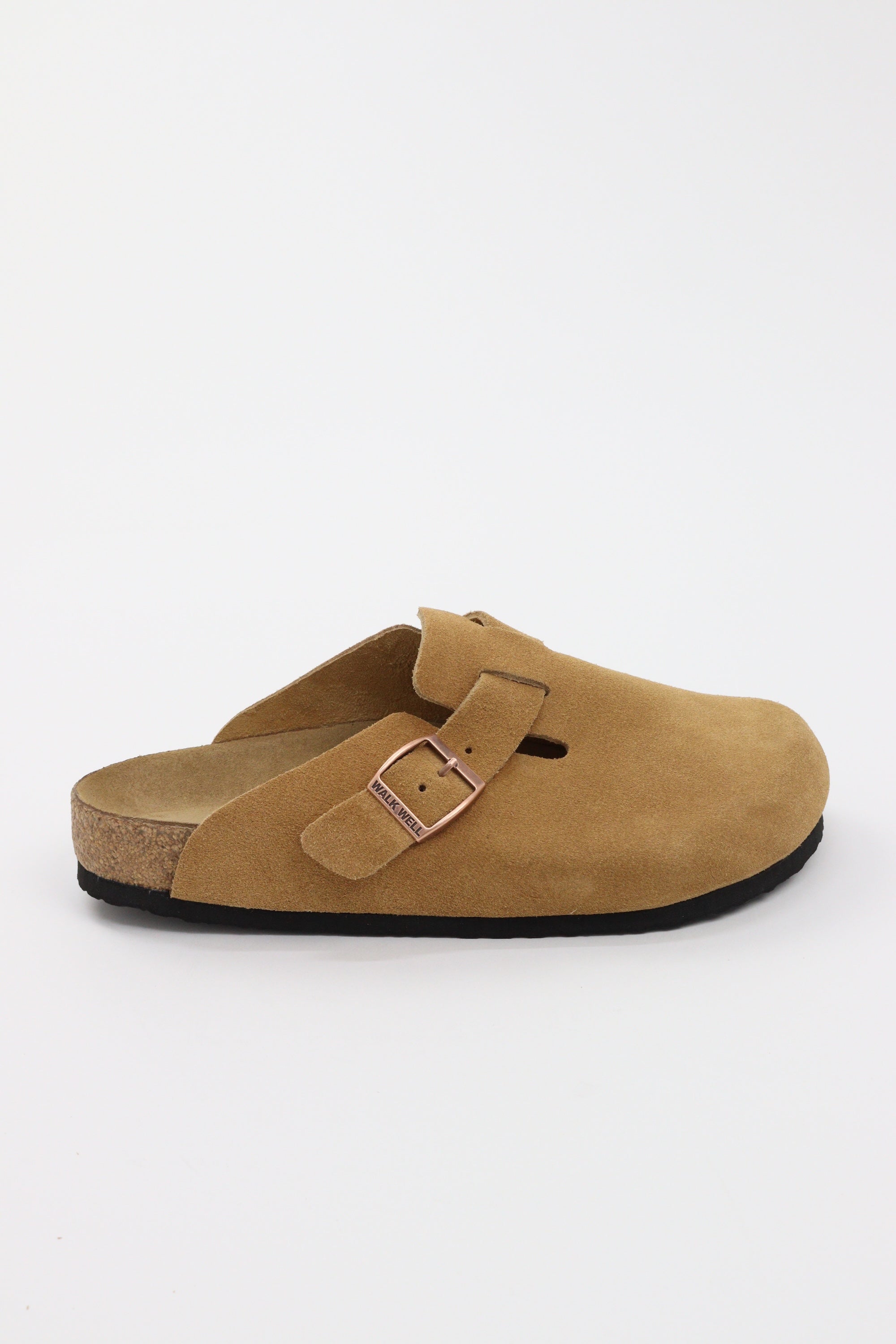 Genuine Suede Clogs By Walk Well