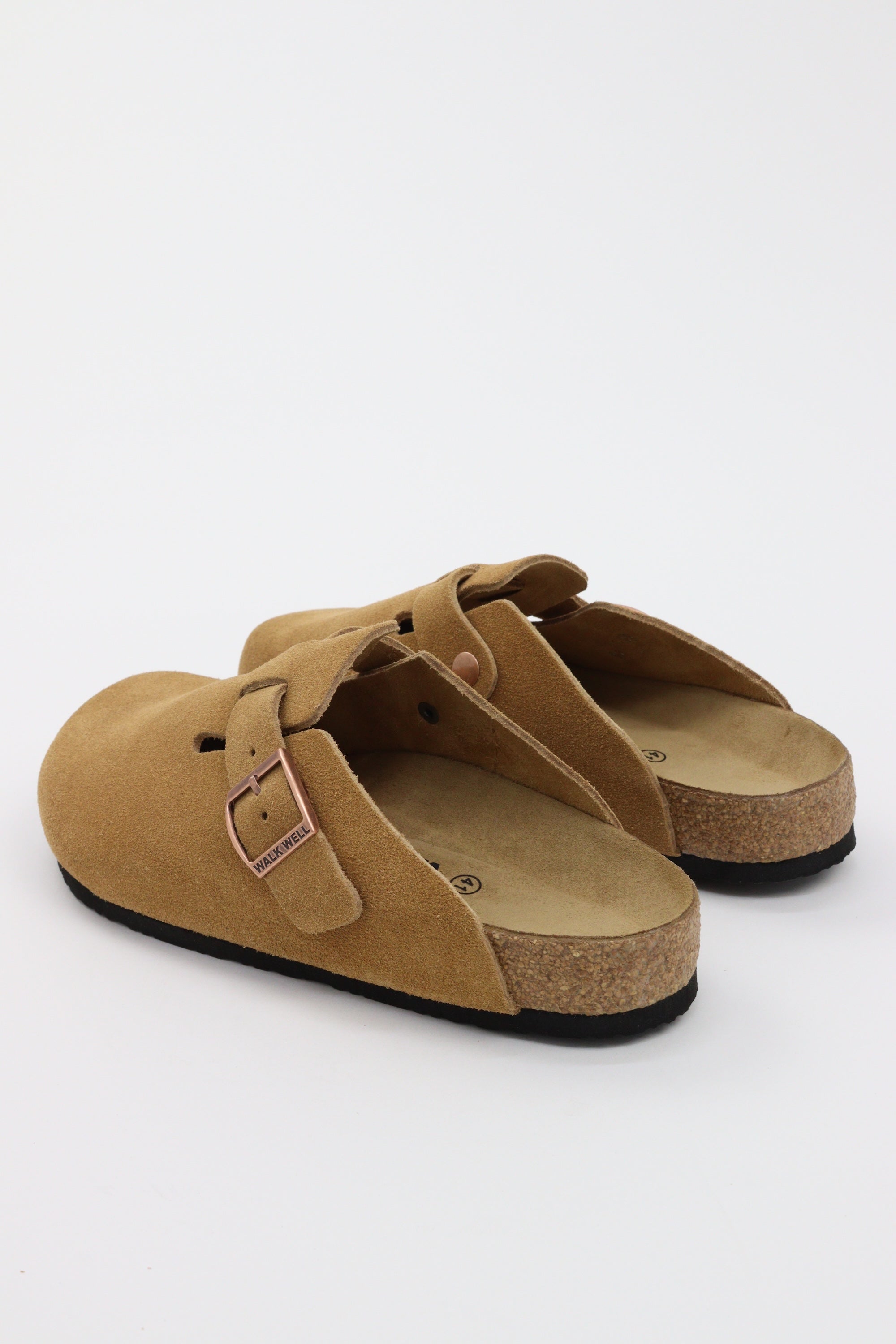 Genuine Suede Clogs By Walk Well