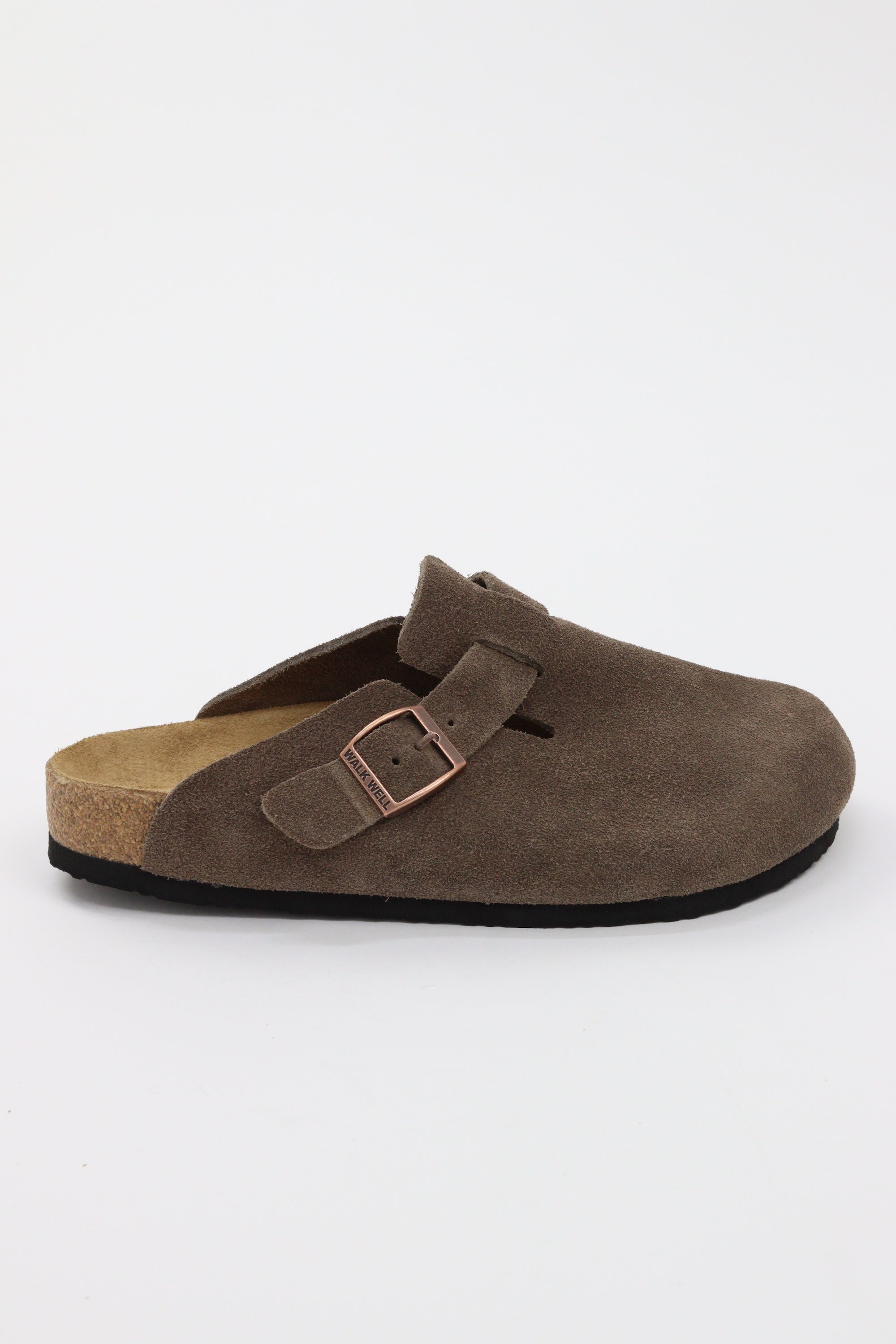 Genuine Suede Clogs By Walk Well