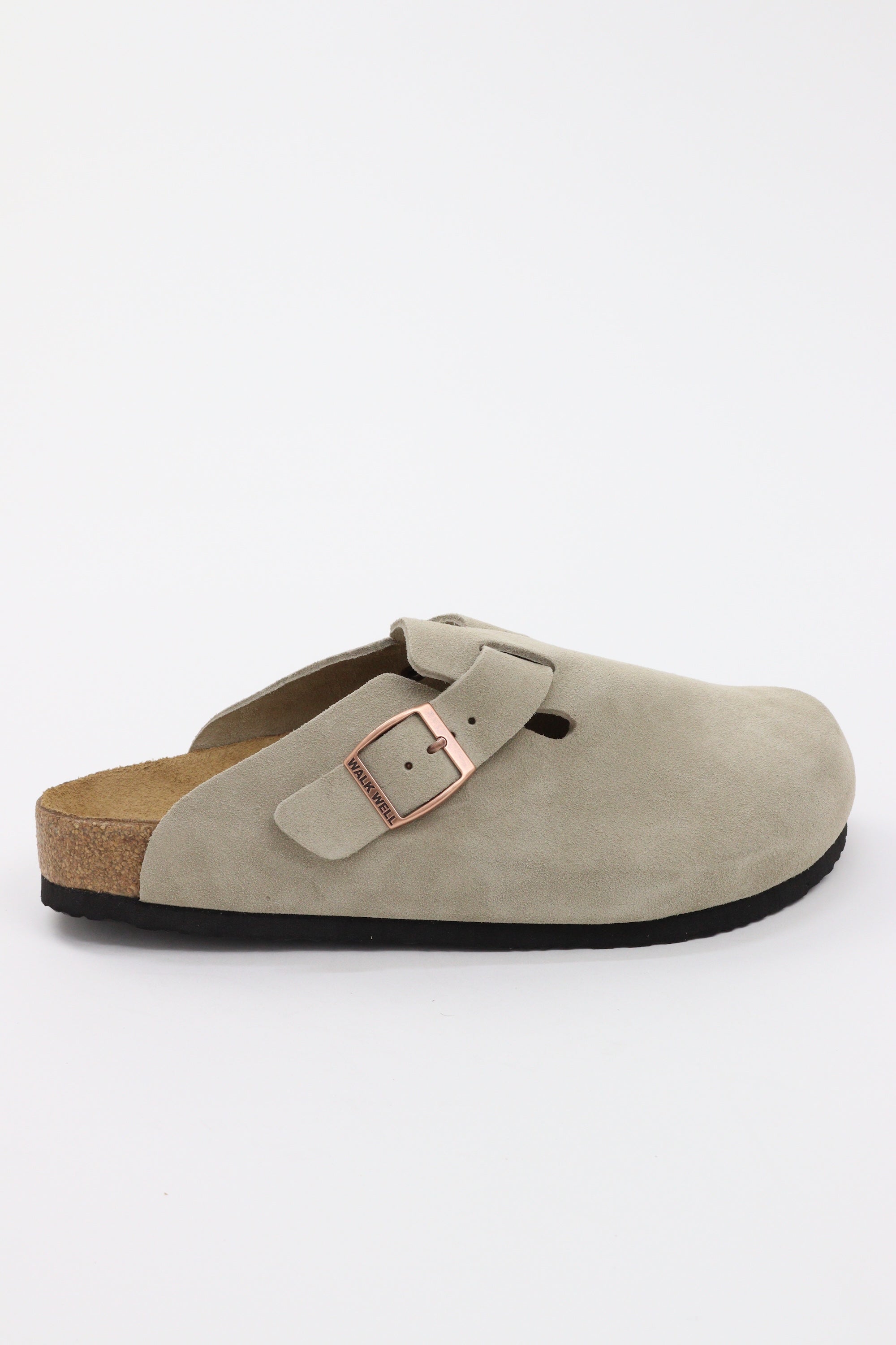 Genuine Suede Clogs By Walk Well