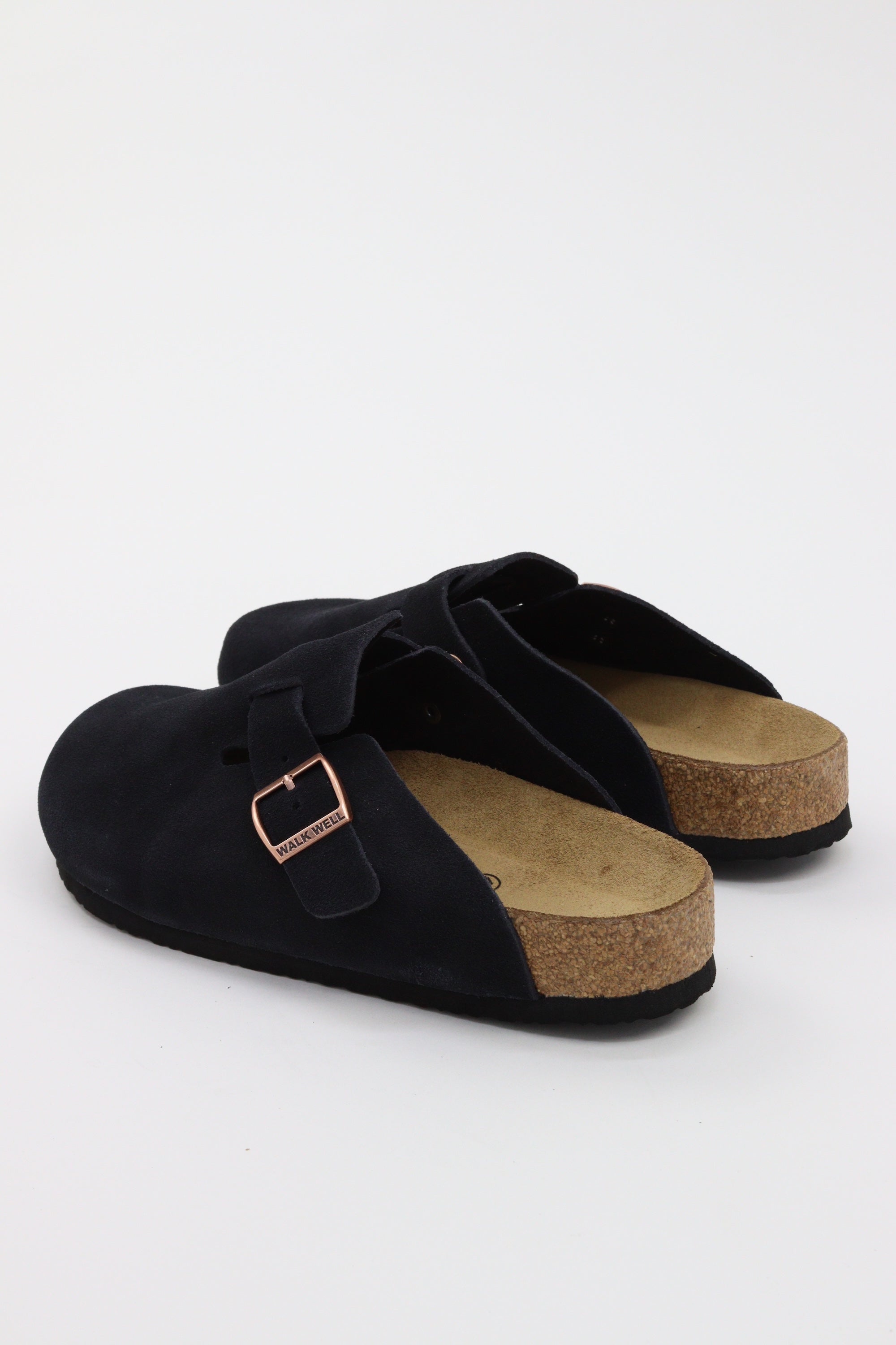Genuine Suede Clogs By Walk Well