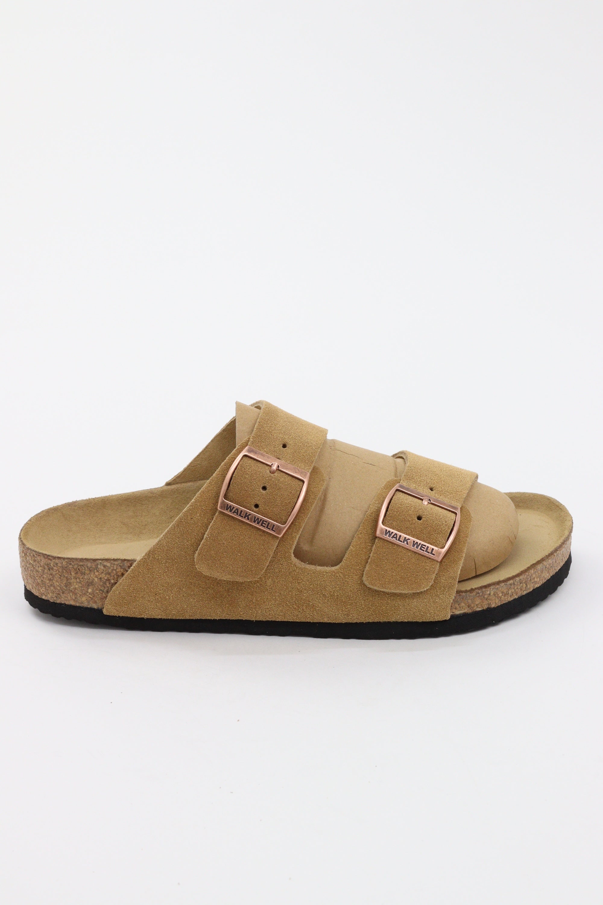 Genuine Suede Slides By Walk Well