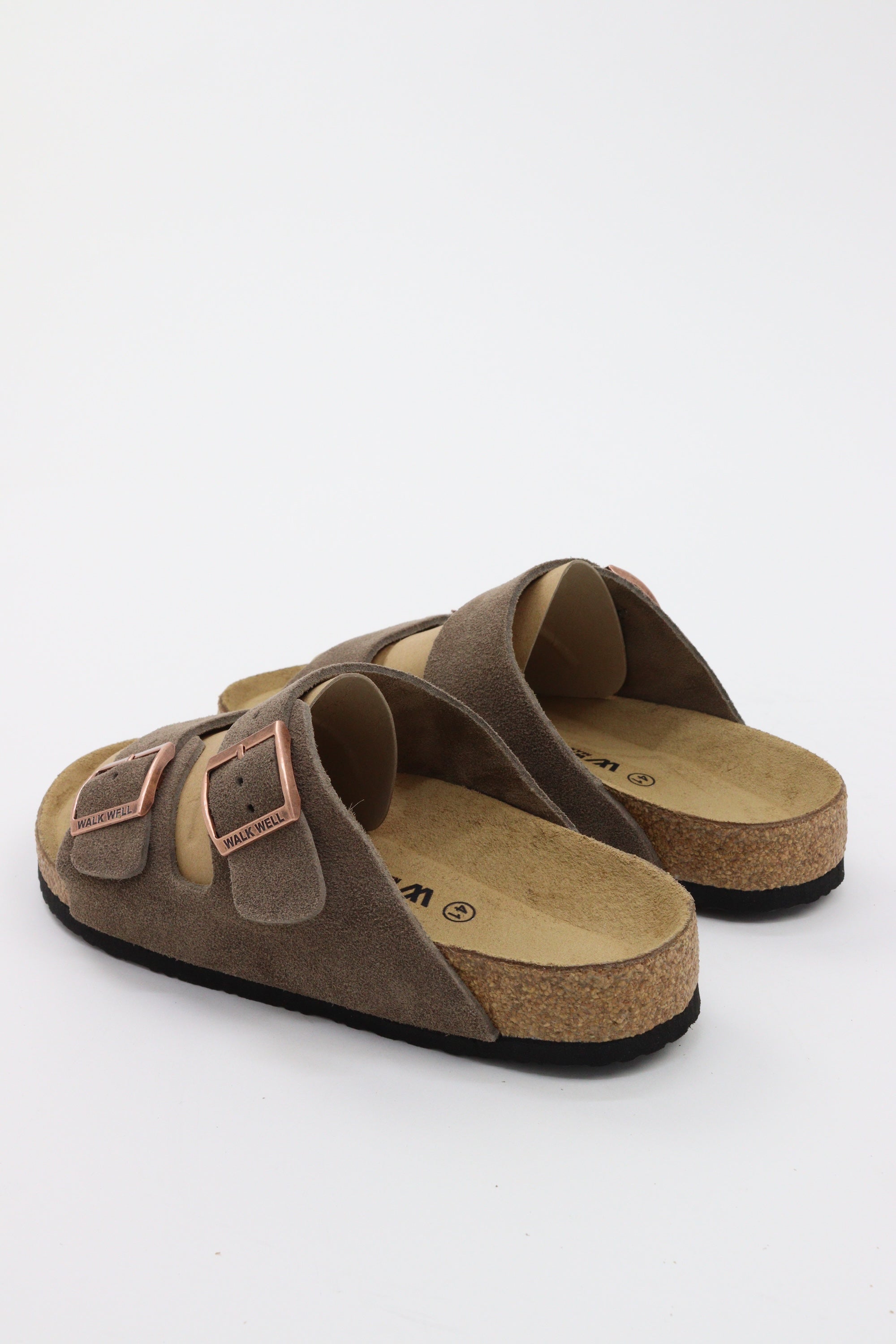 Genuine Suede Slides By Walk Well