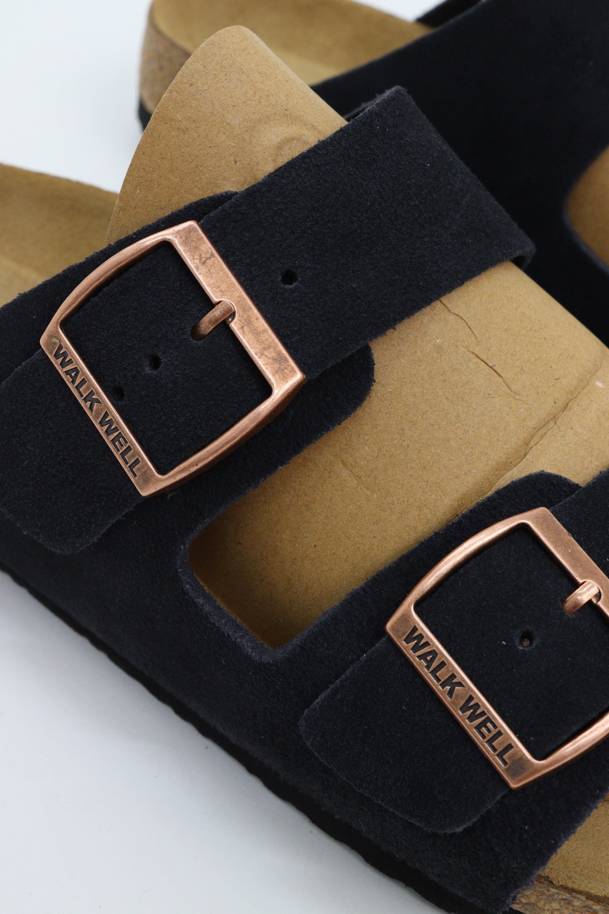 Genuine Suede Slides By Walk Well