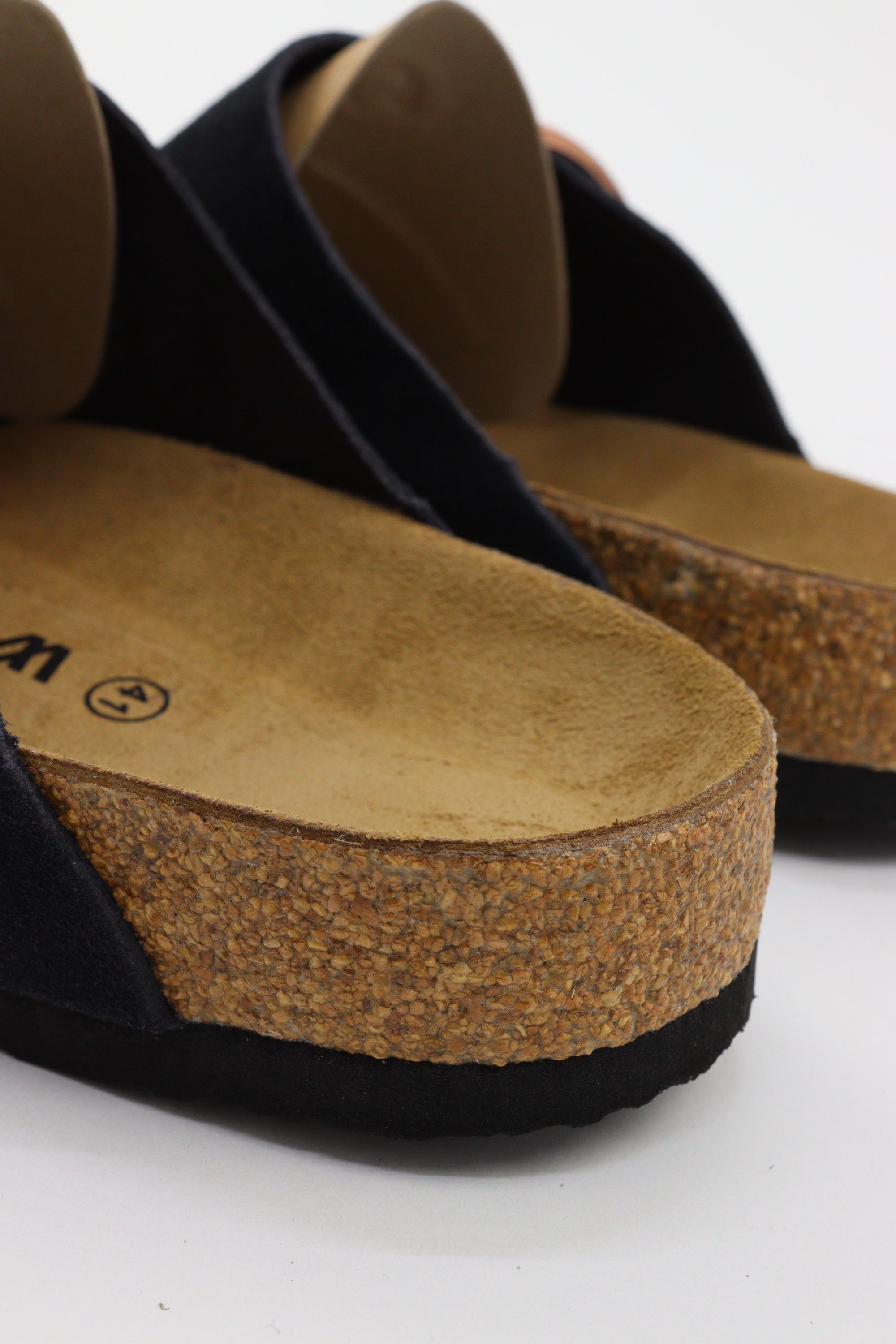 Genuine Suede Slides By Walk Well