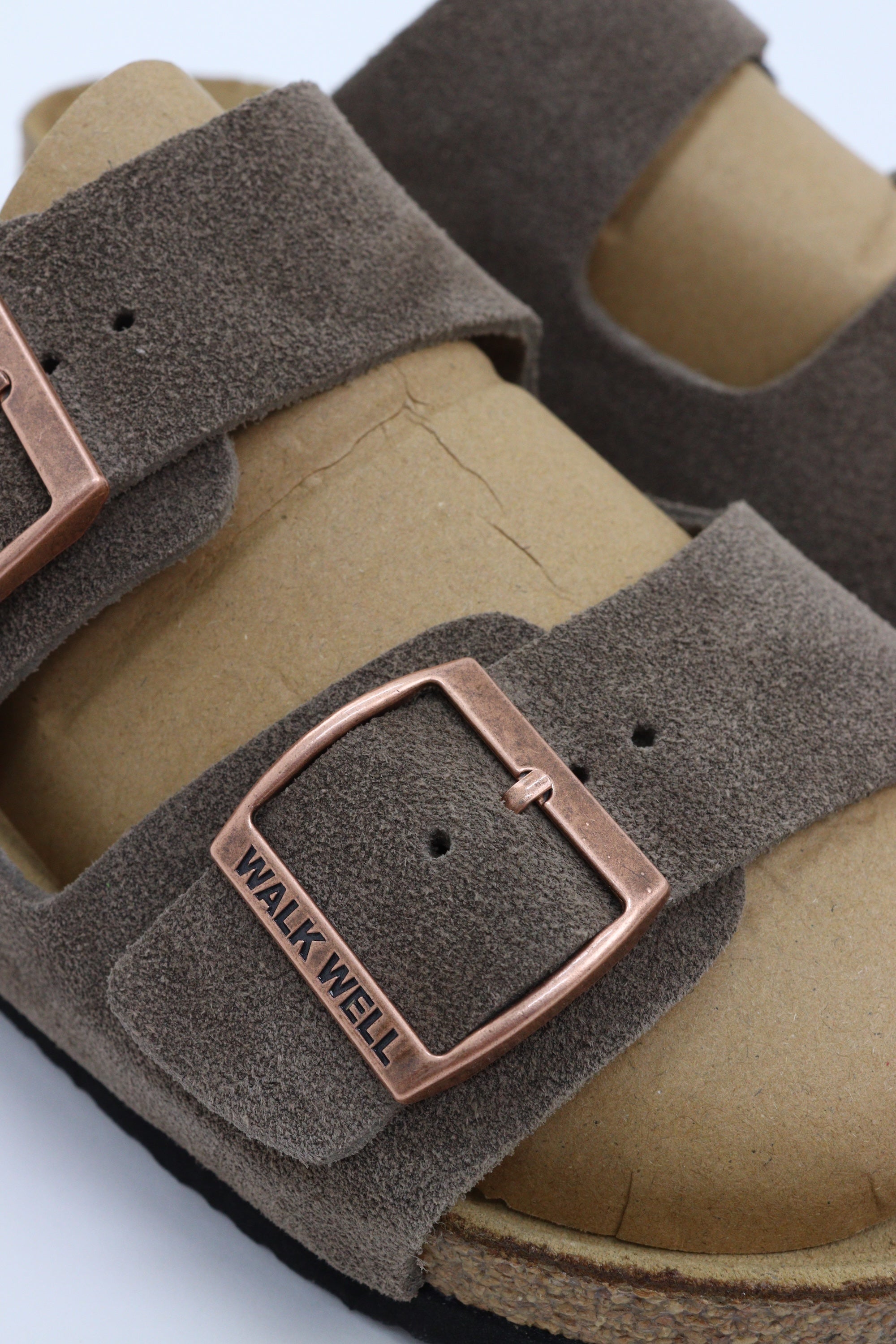 Genuine Suede Slides By Walk Well