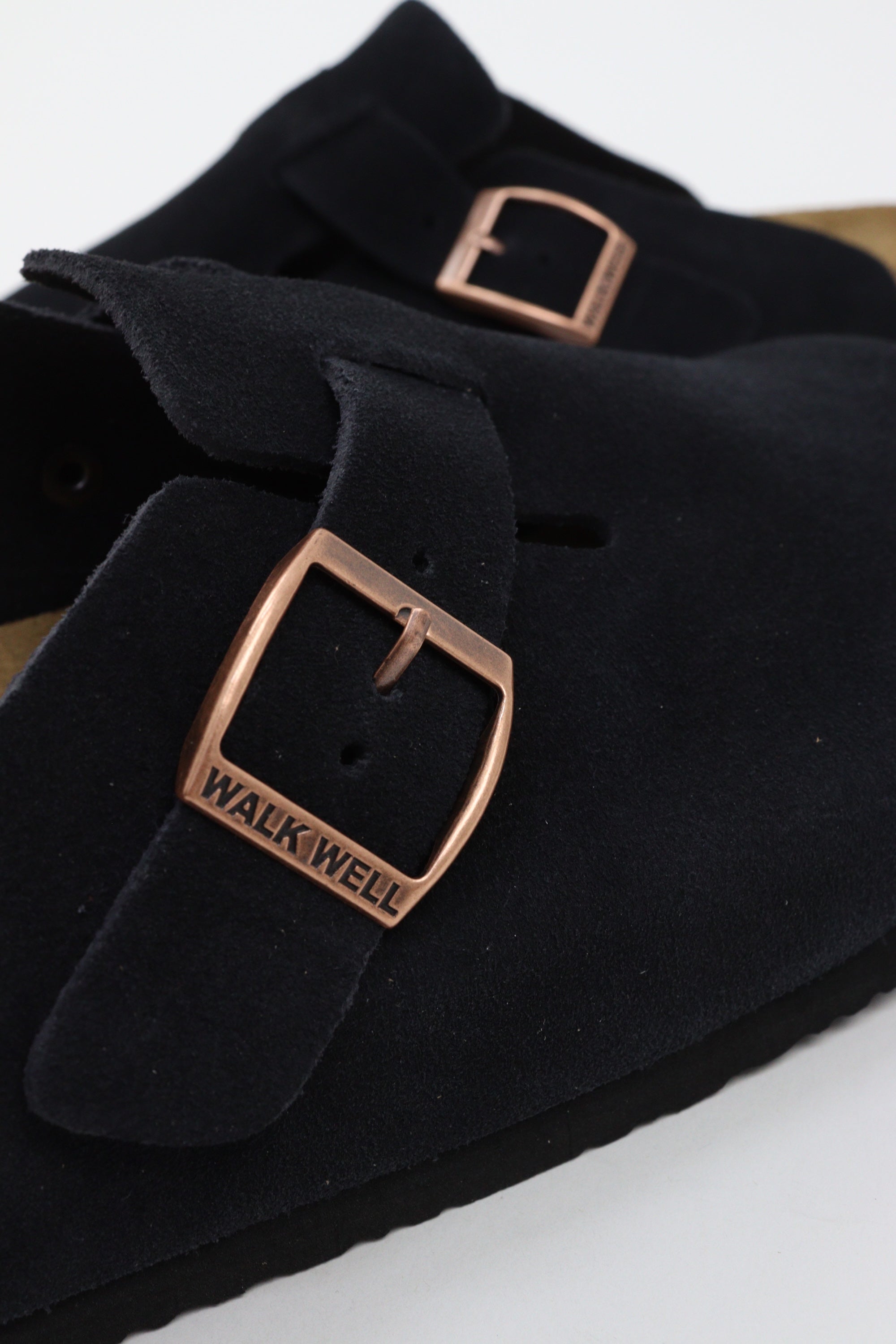 Genuine Suede Clogs By Walk Well