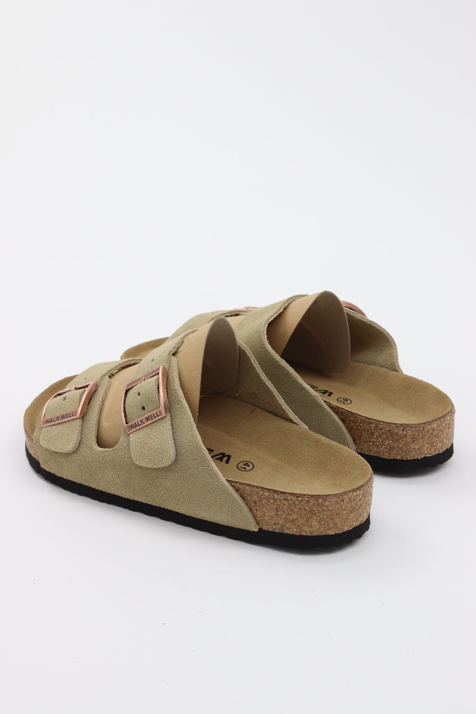 Genuine Suede Slides By Walk Well