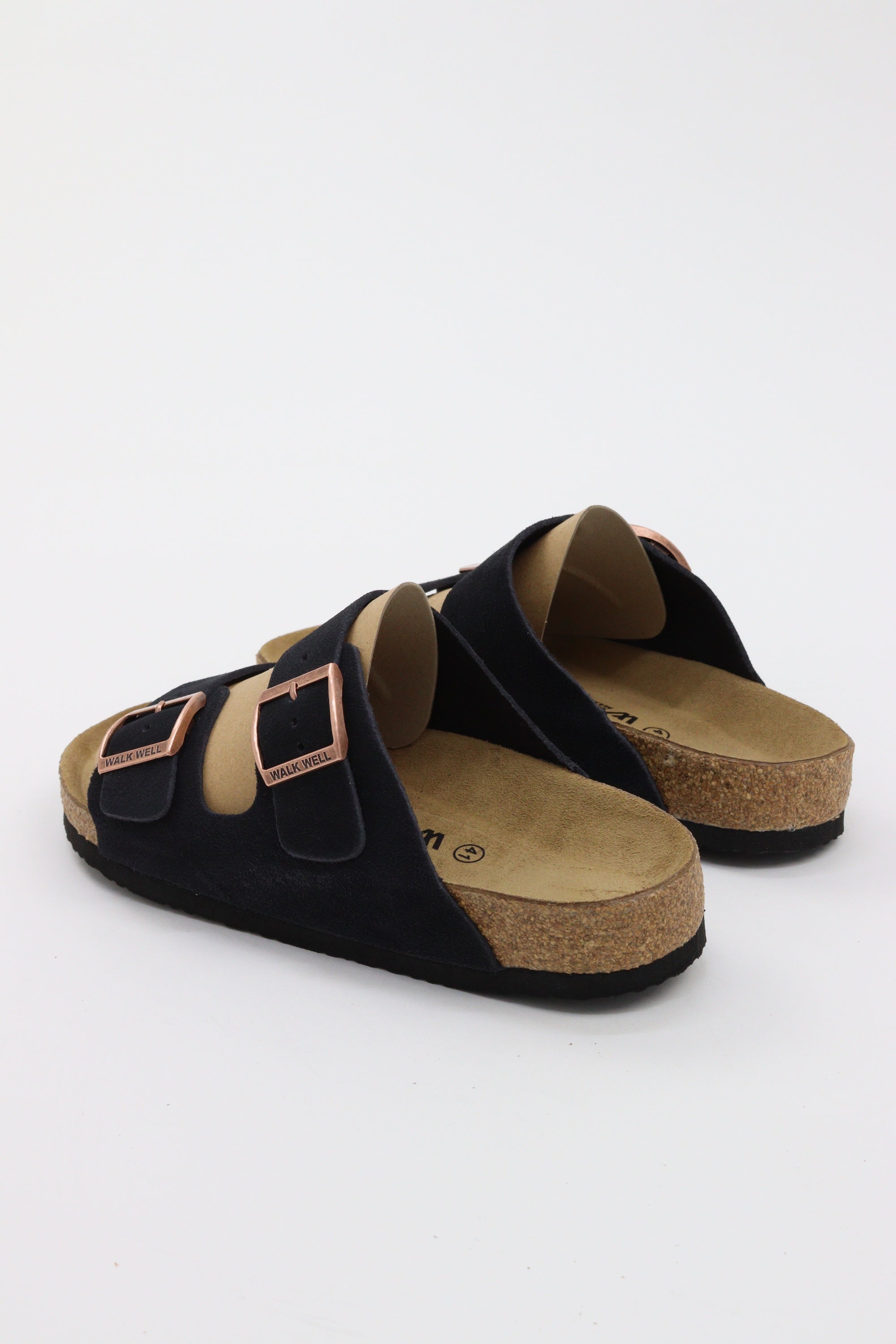 Genuine Suede Slides By Walk Well